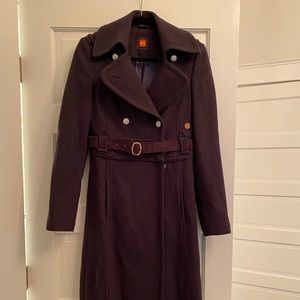 Hugo Boss Wool Trench Coat